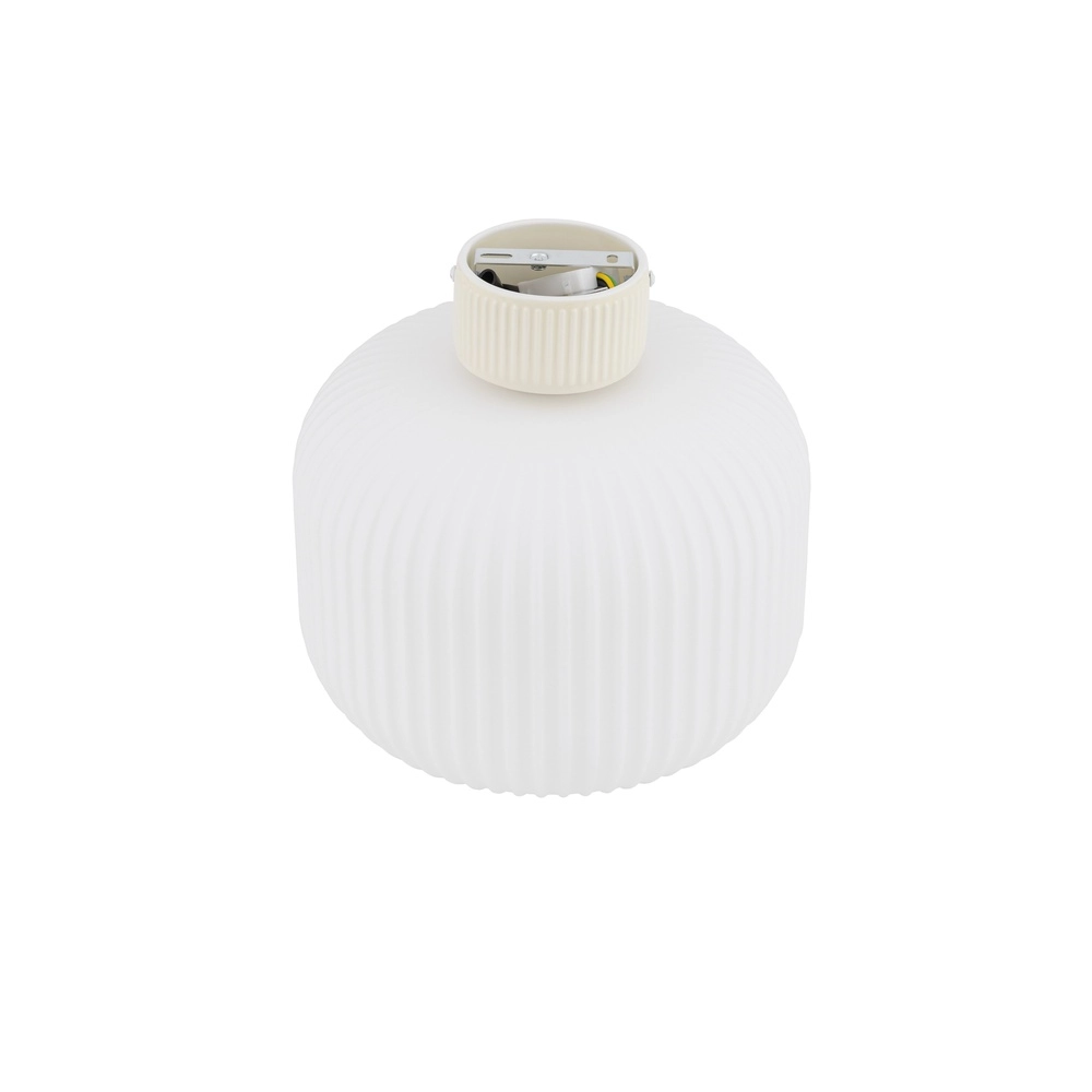 Plafondlamp Aurora Ø 25cm zand bruin