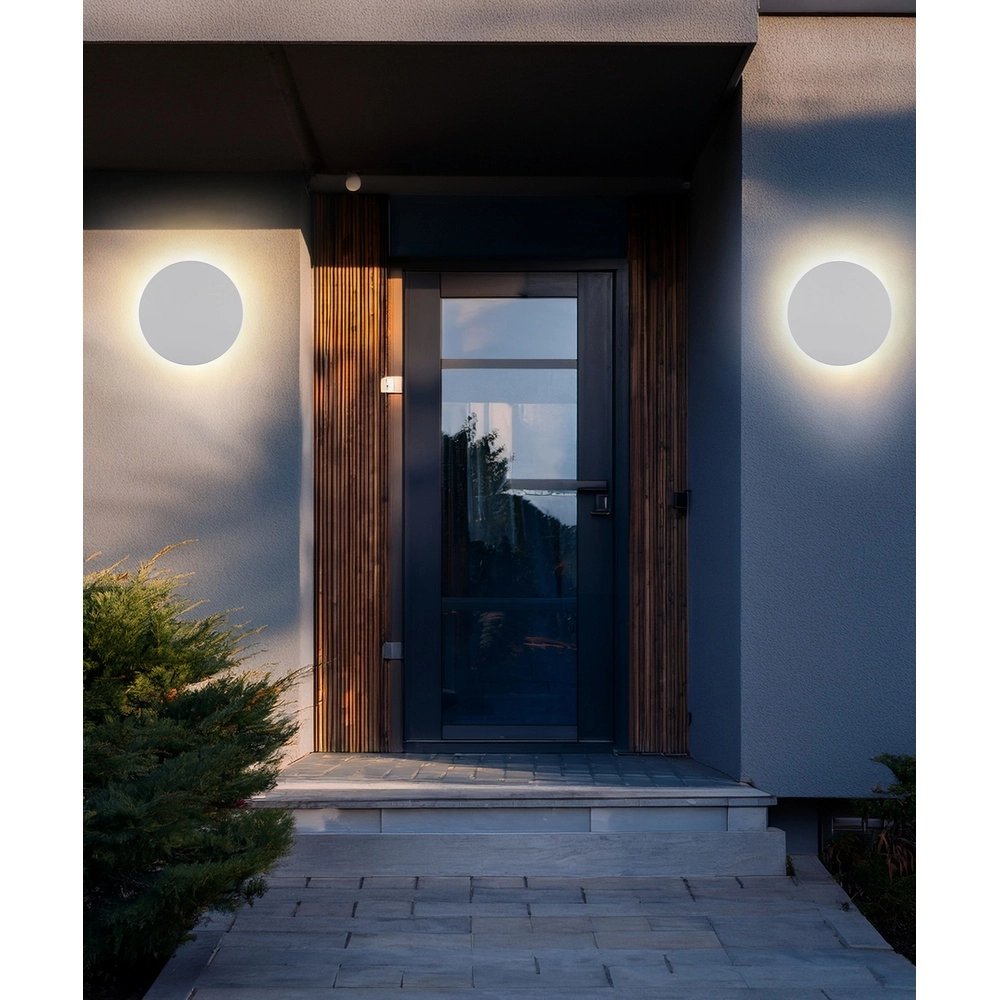 Strakke wandlamp Lamont wit Globo 9007371510733