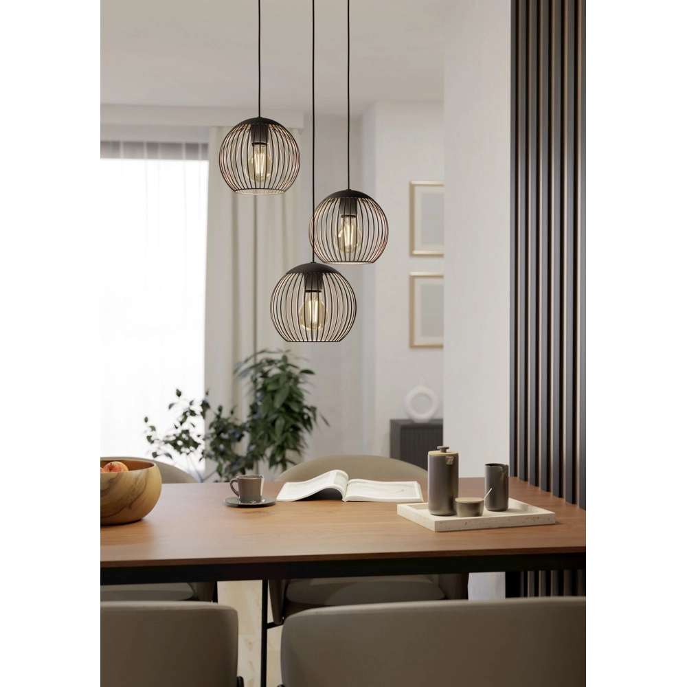 Hanglamp Almanzora 3-lichts rond Eglo 9008606360345