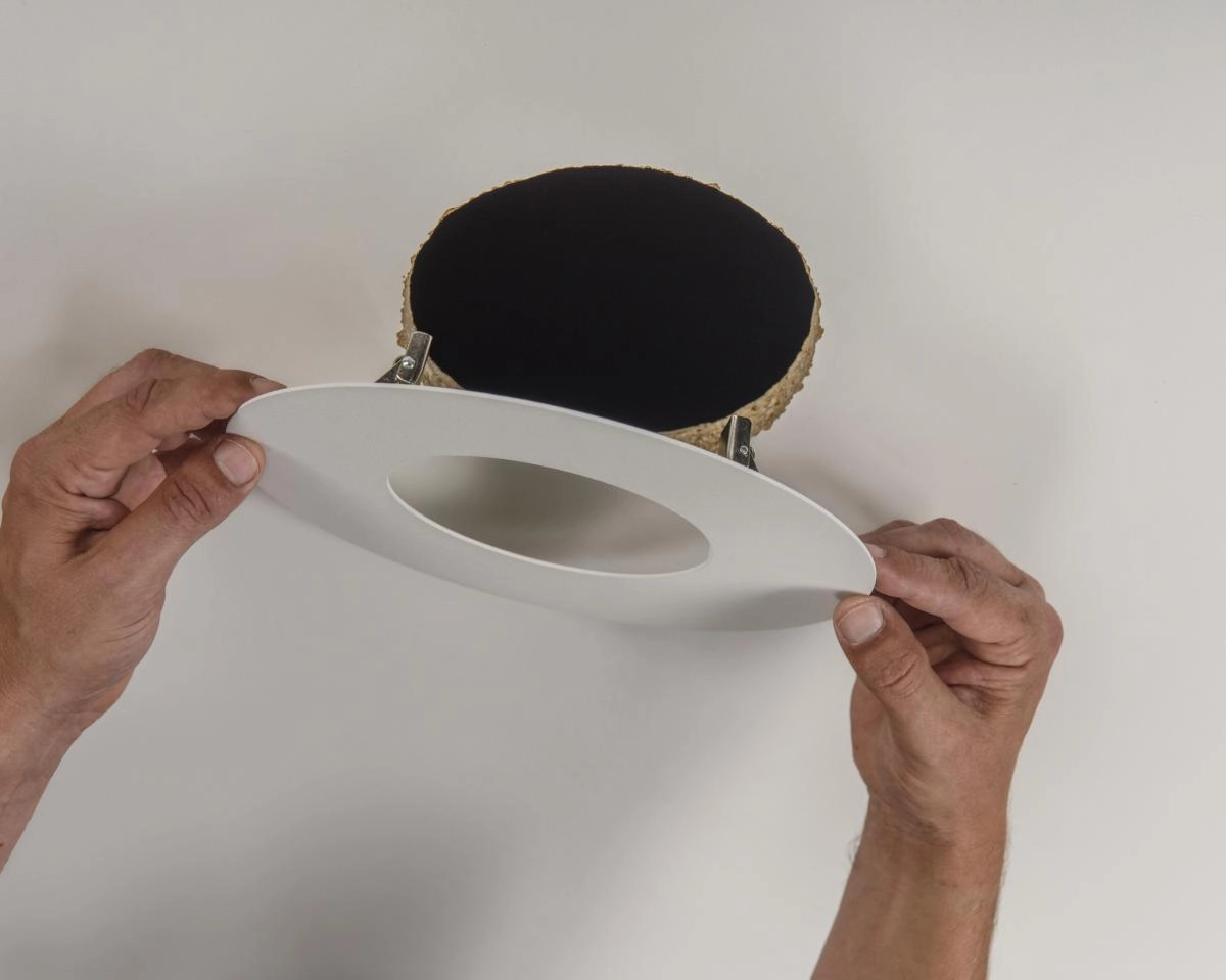 Inbouwframe voor Numinos M rond 240/120mm wit SLV 4024163262224