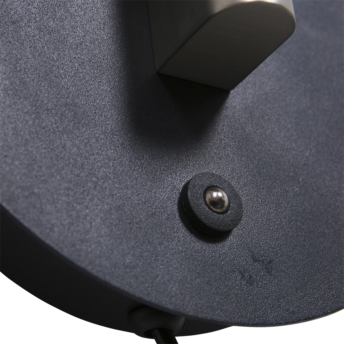 Led wand leeslamp Turound 10w - 2700K - 62cm zwart smoke glas Steinhauer 8712746133400