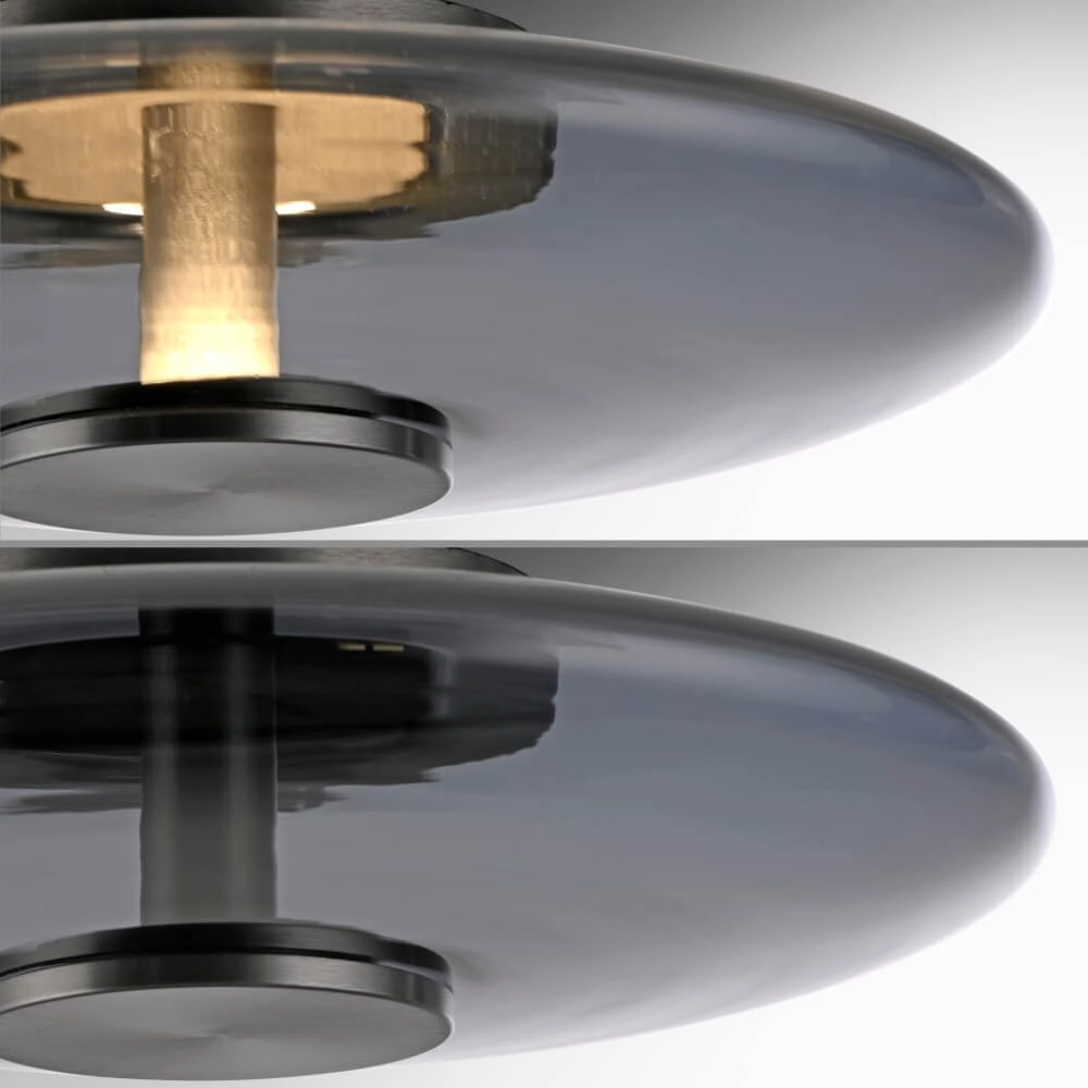 Design tafellamp Pure Vitrum grijs Paul Neuhaus 4012248382707