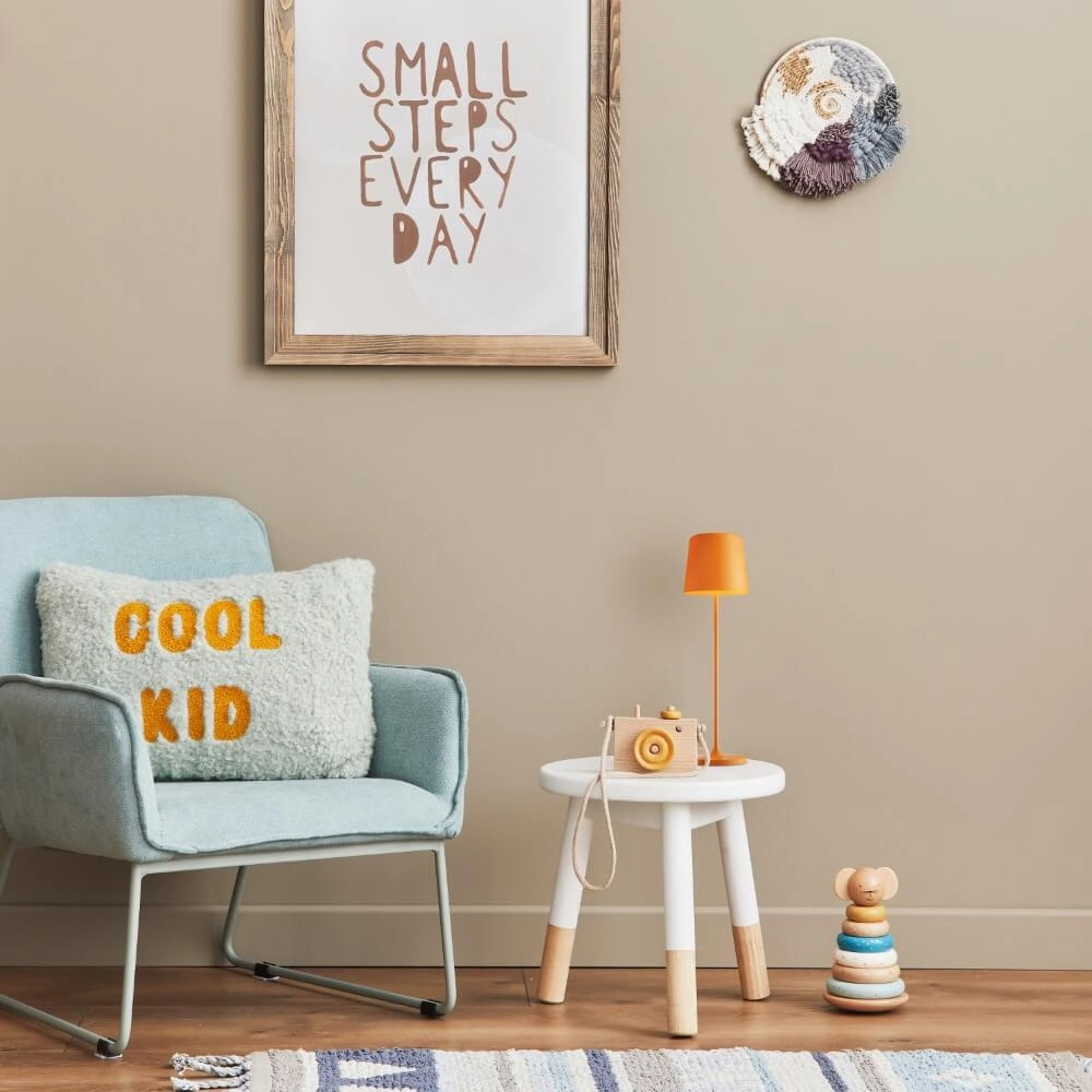 Tafellampje Kaami oranje Brilliant 4004353428258