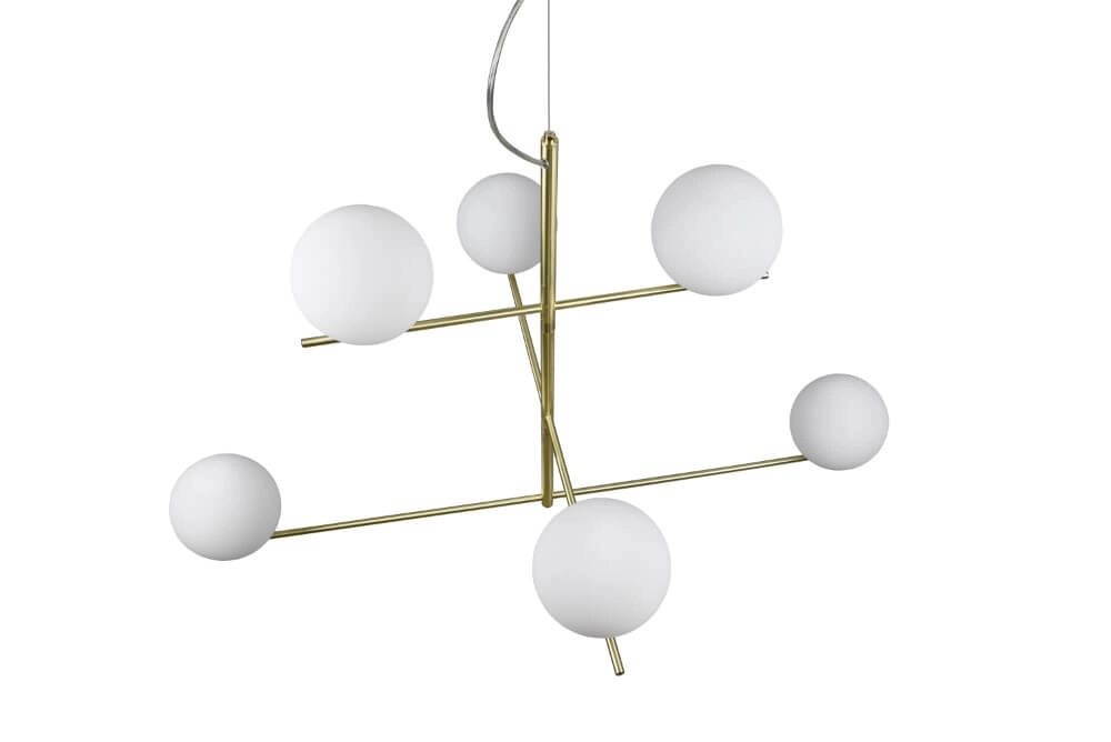 Design hanglamp Pure goud Trio 4017807522778