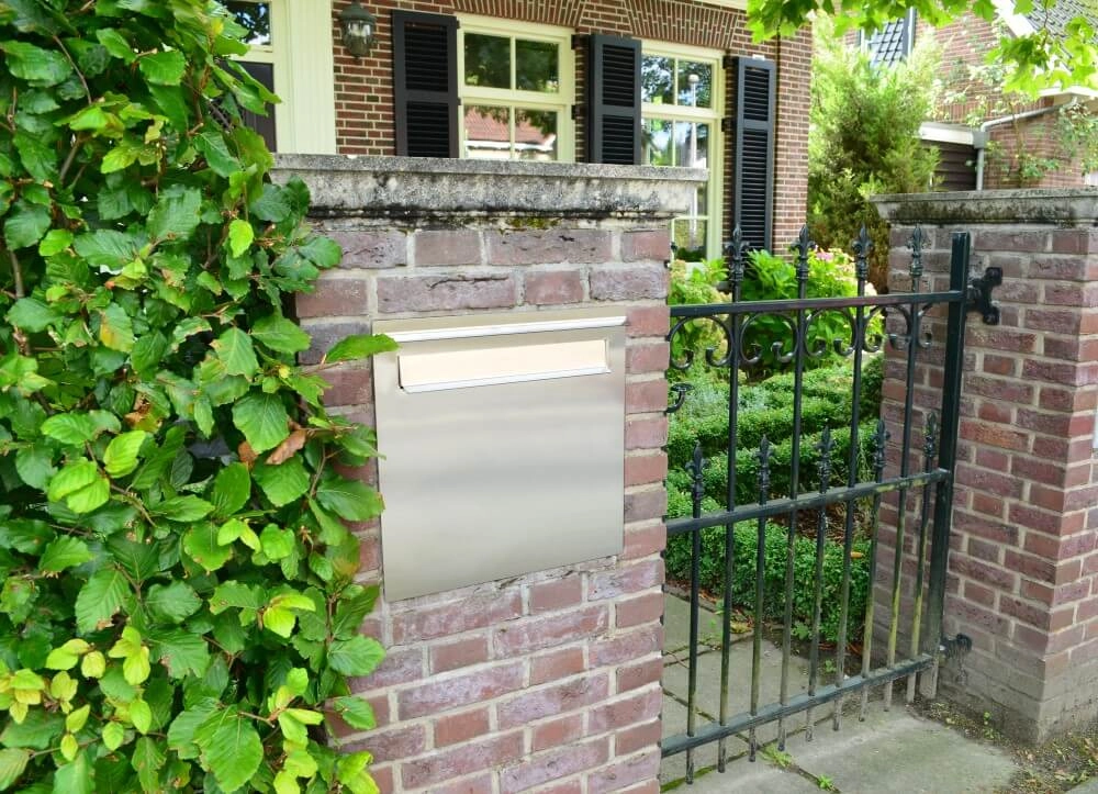 Inbouwbrievenbus X400 RVS Bobi 6417237050014