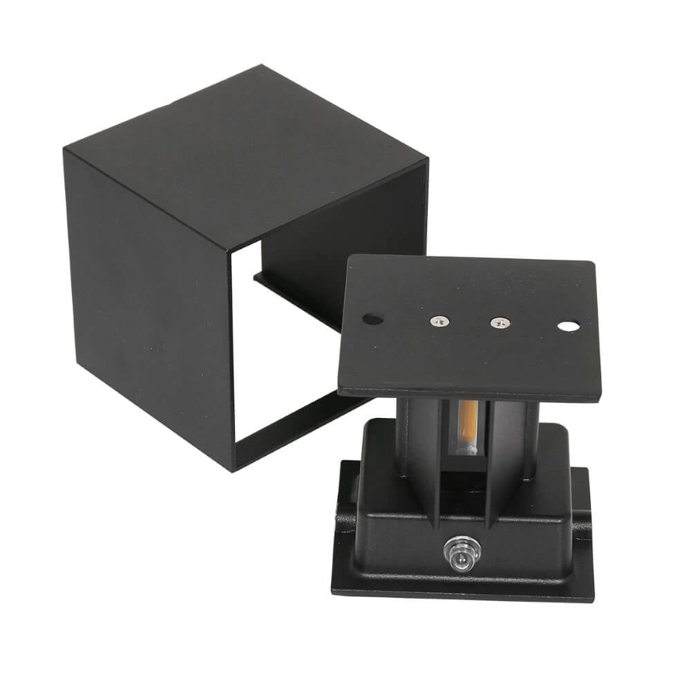 Up down light sensor Logan 10cm - zwart Steinhauer 8712746133295