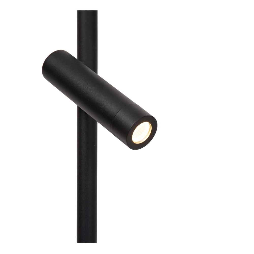 Leeslamp Ortolan zwart Lucide 5411212032249