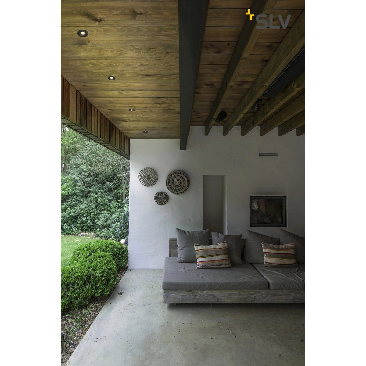 Inbouwspot Varu IP65 - zwart SLV 4024163221689