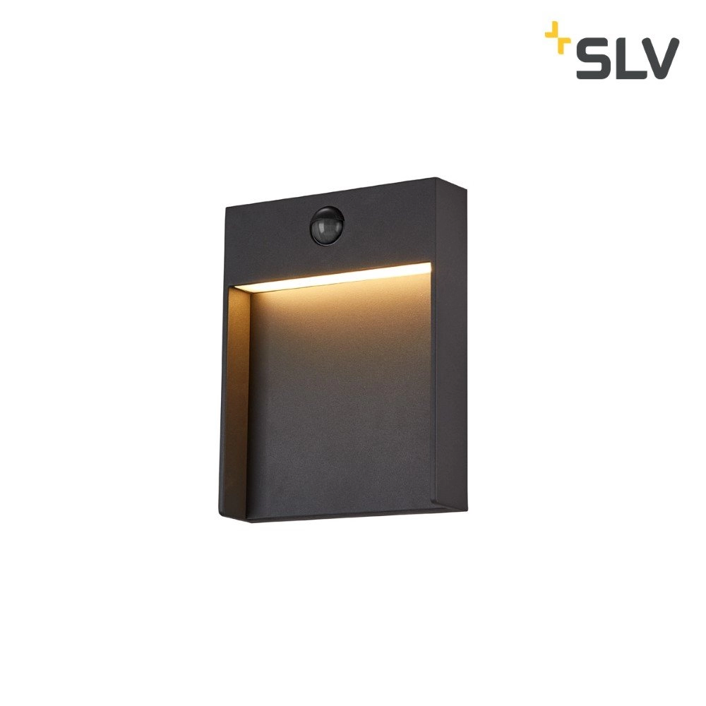 Led wandlamp Flatt Sensor met bewegingssensor SLV 4024163231480