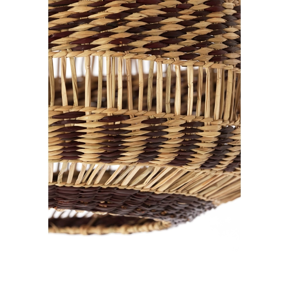 Rotan hanglamp Soluna Ø 47cm - donkerbruin naturel Light & Living 8717807836764