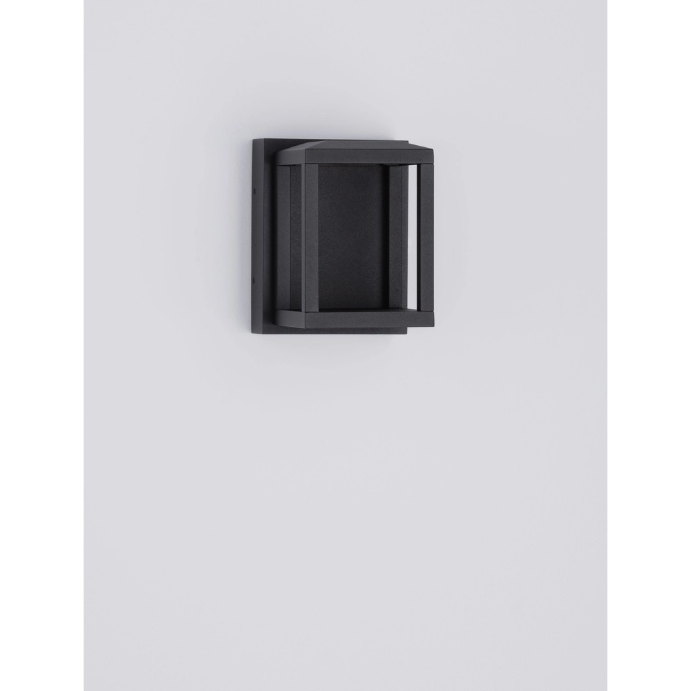 Black wall lamp Prive 13cm Lyora 5212017453136