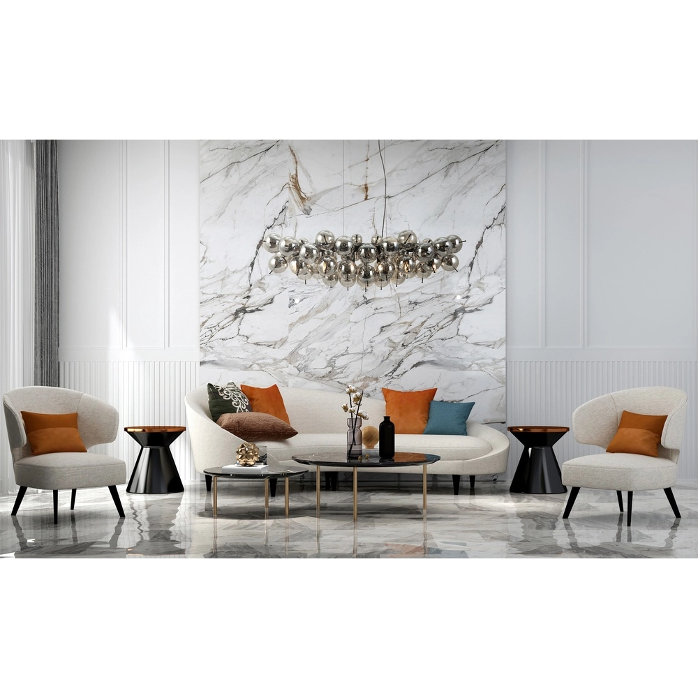 Unieke hanglamp Udo smoke glas 100cm Globo 9007371471263