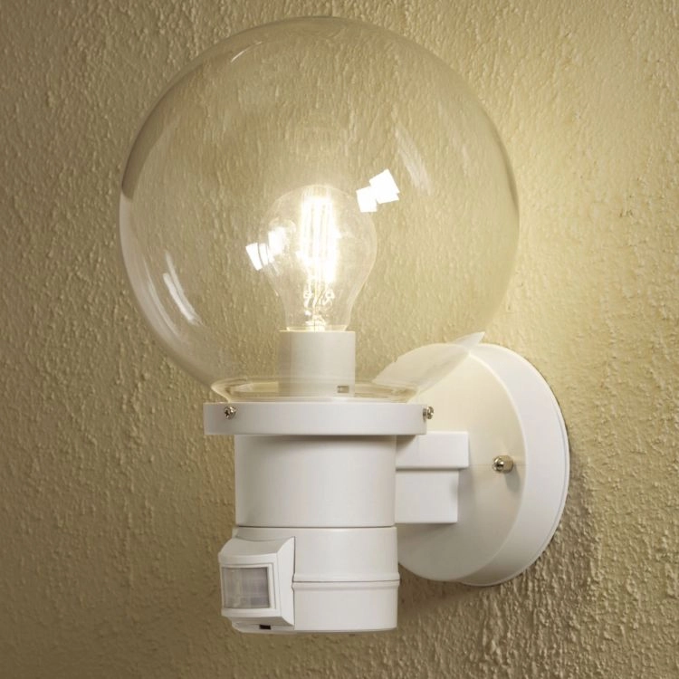 Bollamp Nemi met bewegingsmelder wit KonstSmide 7318307321258