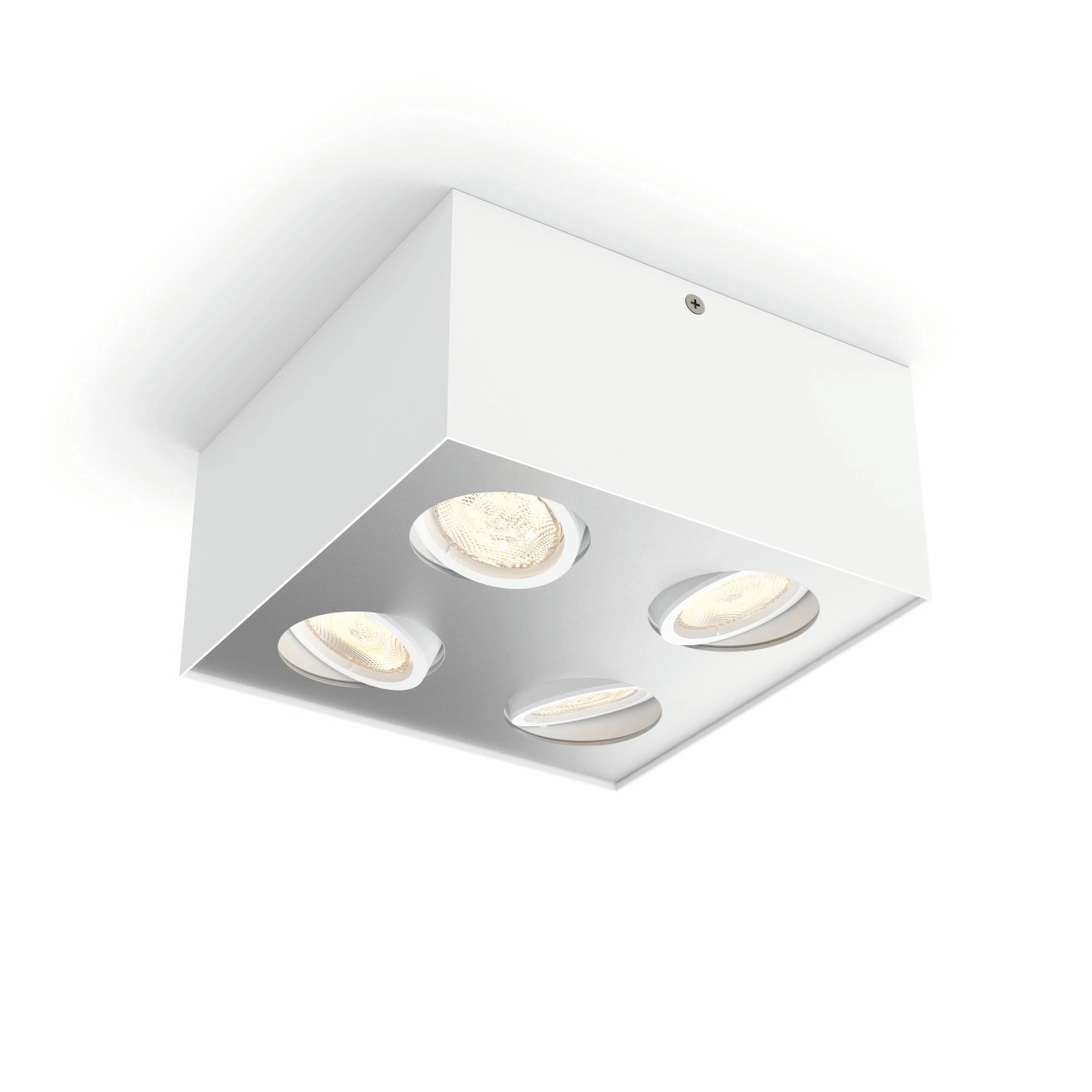 Spotlamp Box 4-lichts wit