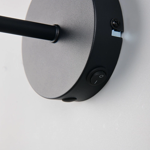 Wandlamp Calvi zwart Trio 4017807680102