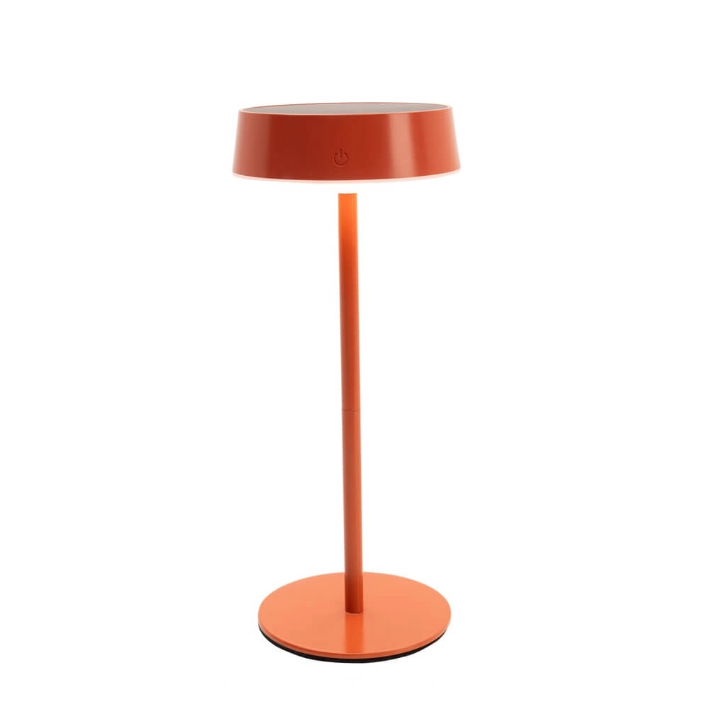 Strakke tafellamp Simeri hybride rood Strakke tafellamp Simeri hybride rood