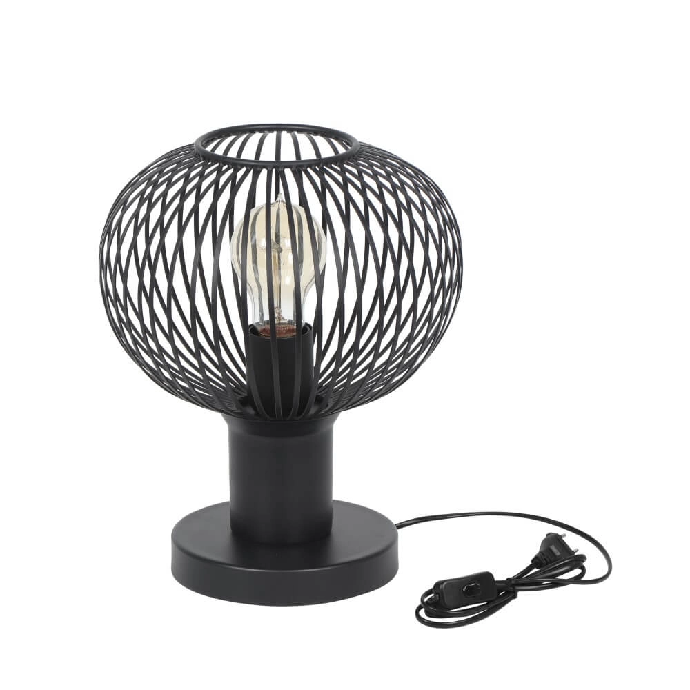 Draad tafellamp Gila Ø 23cm - zwart Trio 4017807629071