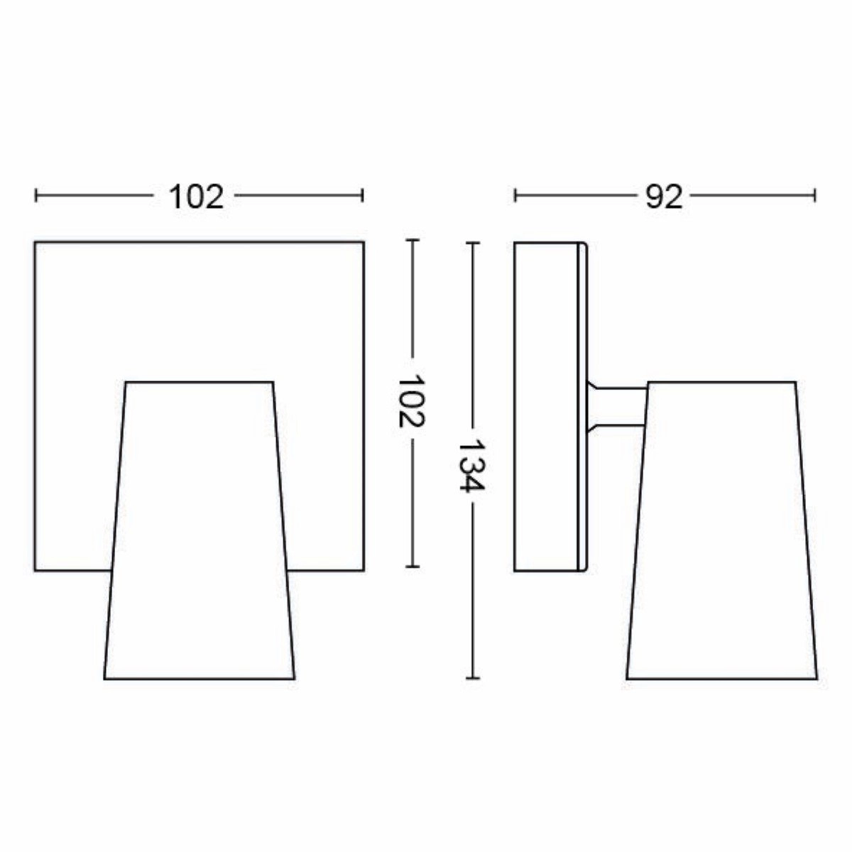 Spotlamp Paisley grijs Philips 8718696164617