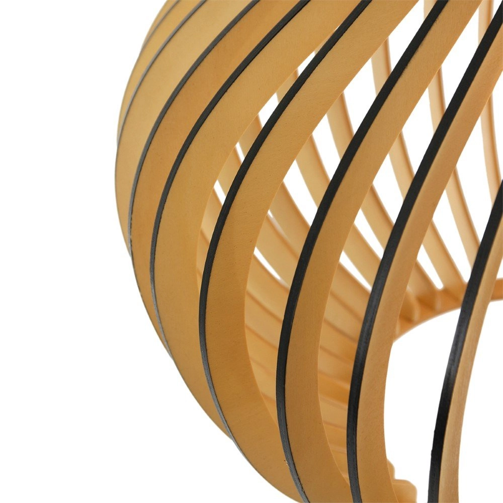 Houten hanglamp Smukt Pear Ø 50cm Steinhauer 8712746132885