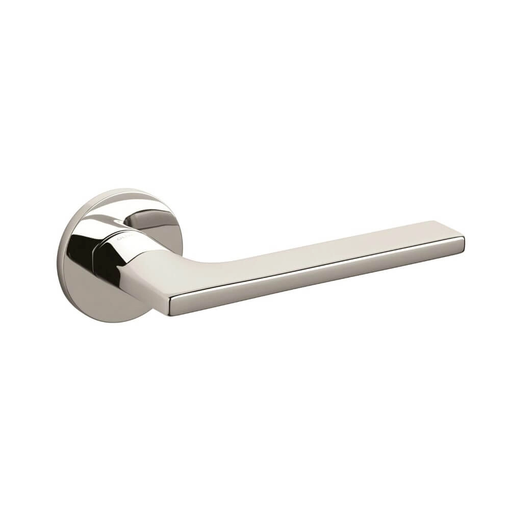 Design deurklink Lotus nikkel