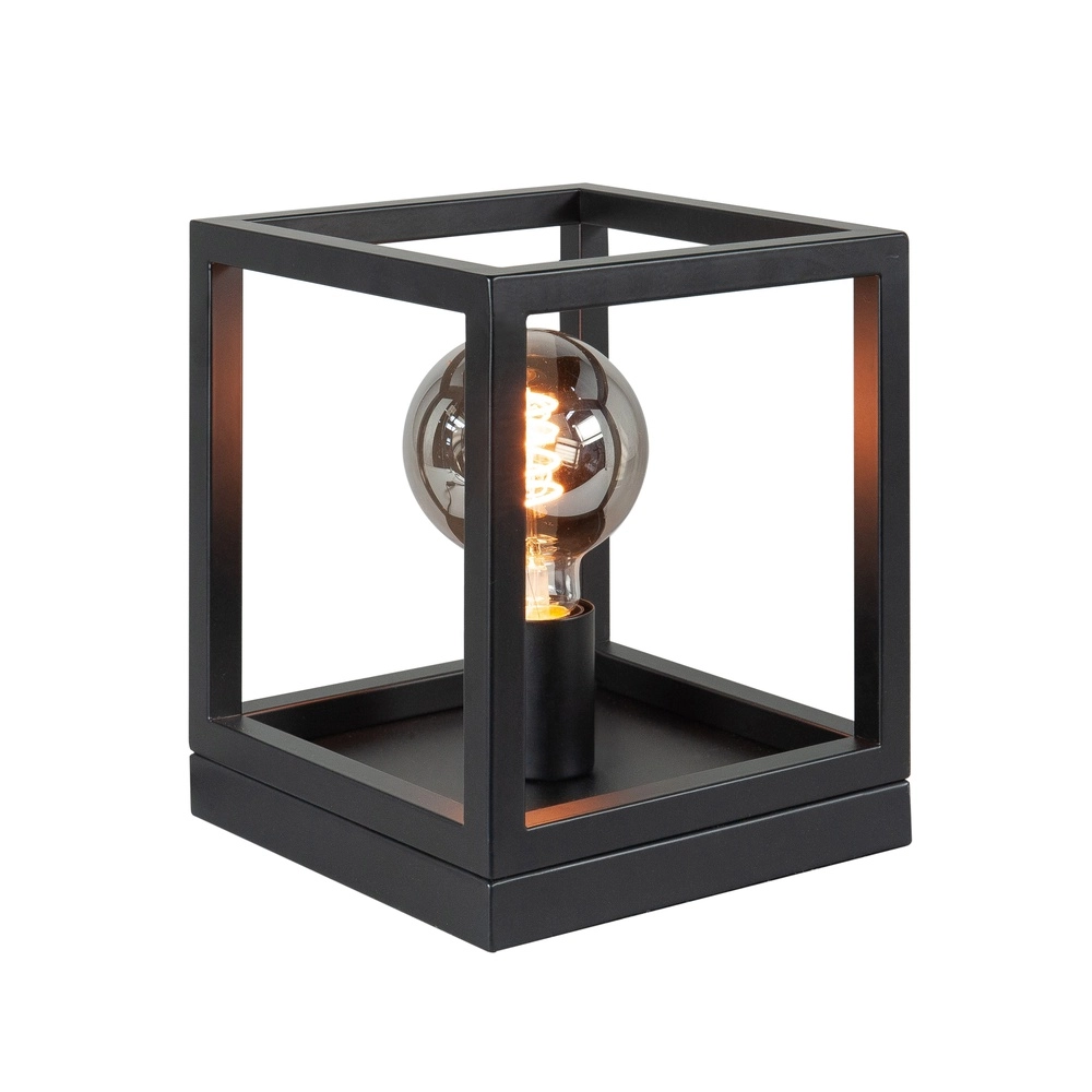 Zwarte plafondlamp Fragola design 20 x 20cm