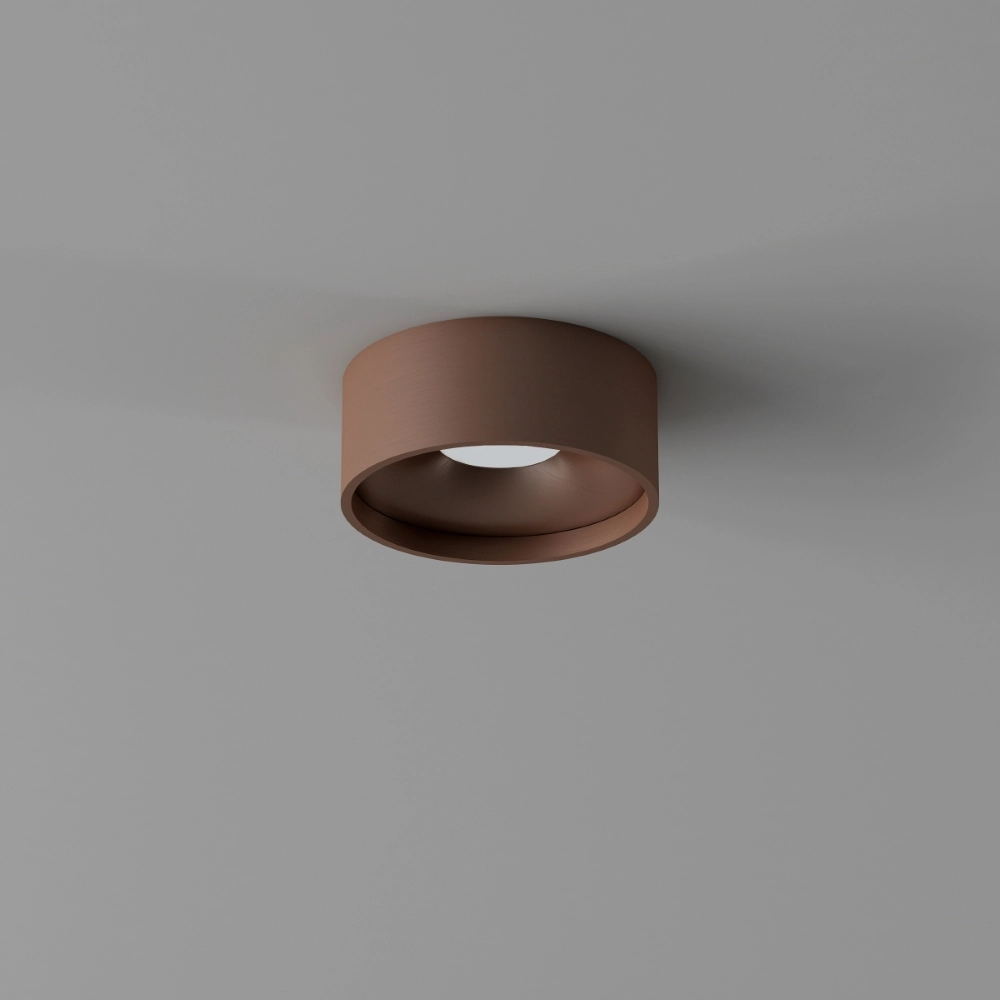 Badkamer plafondlamp Oran Ø 12cm - Brons geborsteld Artdelight 8720701103870