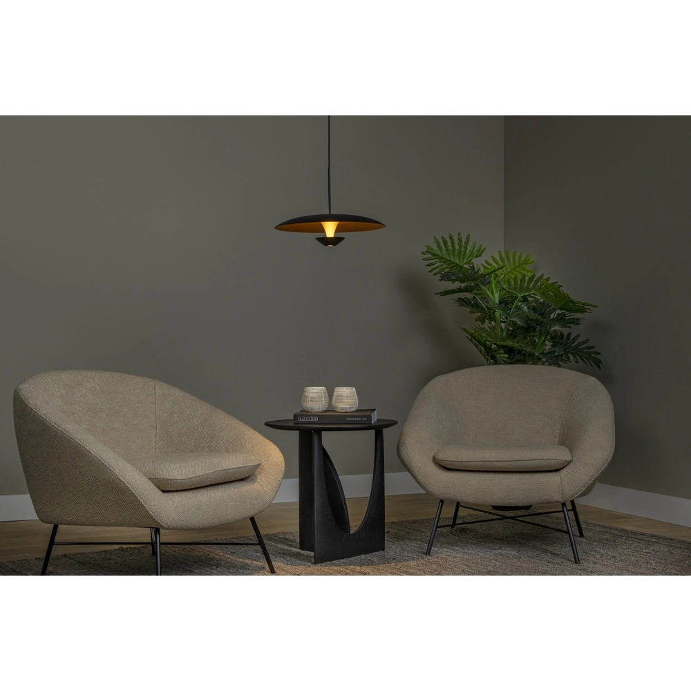 Design hanglamp Kenneth zwart Ø 40cm Premium by Lucide 5411212410436