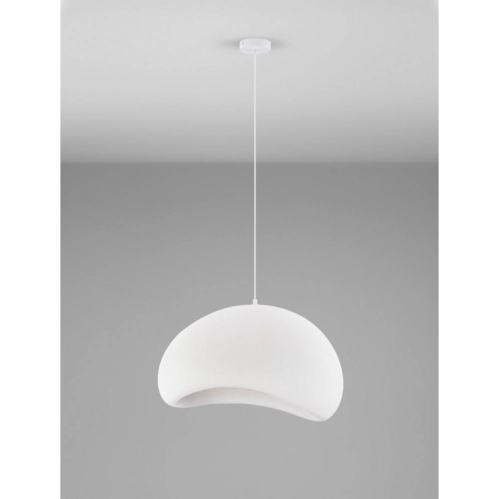 Natural pendant lamp Aere white 60cm Lyora 5212017460790