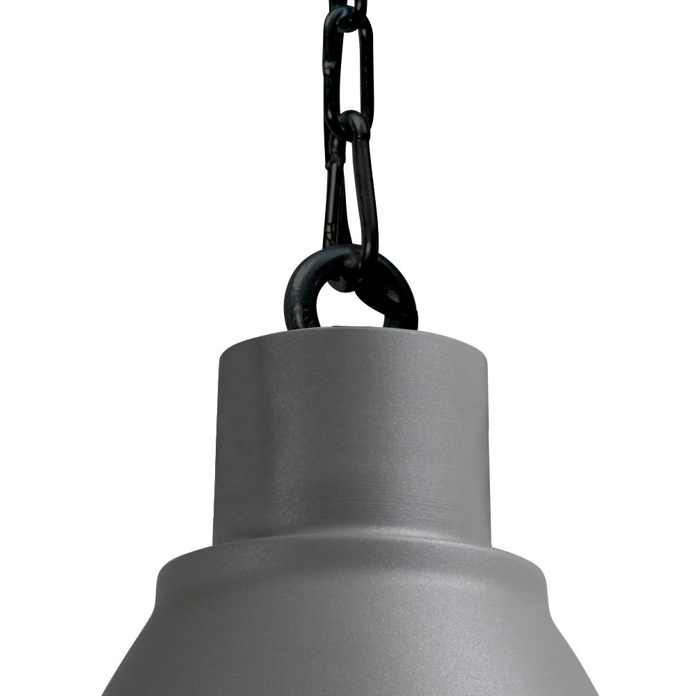 Stoere hanglamp Industria 27 betongrijs Masterlight 8718121237121