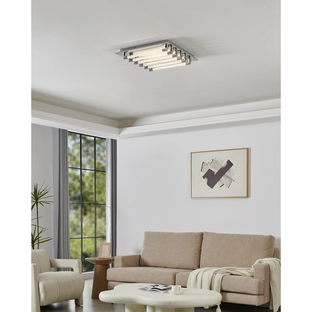 Plafondlamp Velarde 6-lichts chroom Eglo 9002759953997