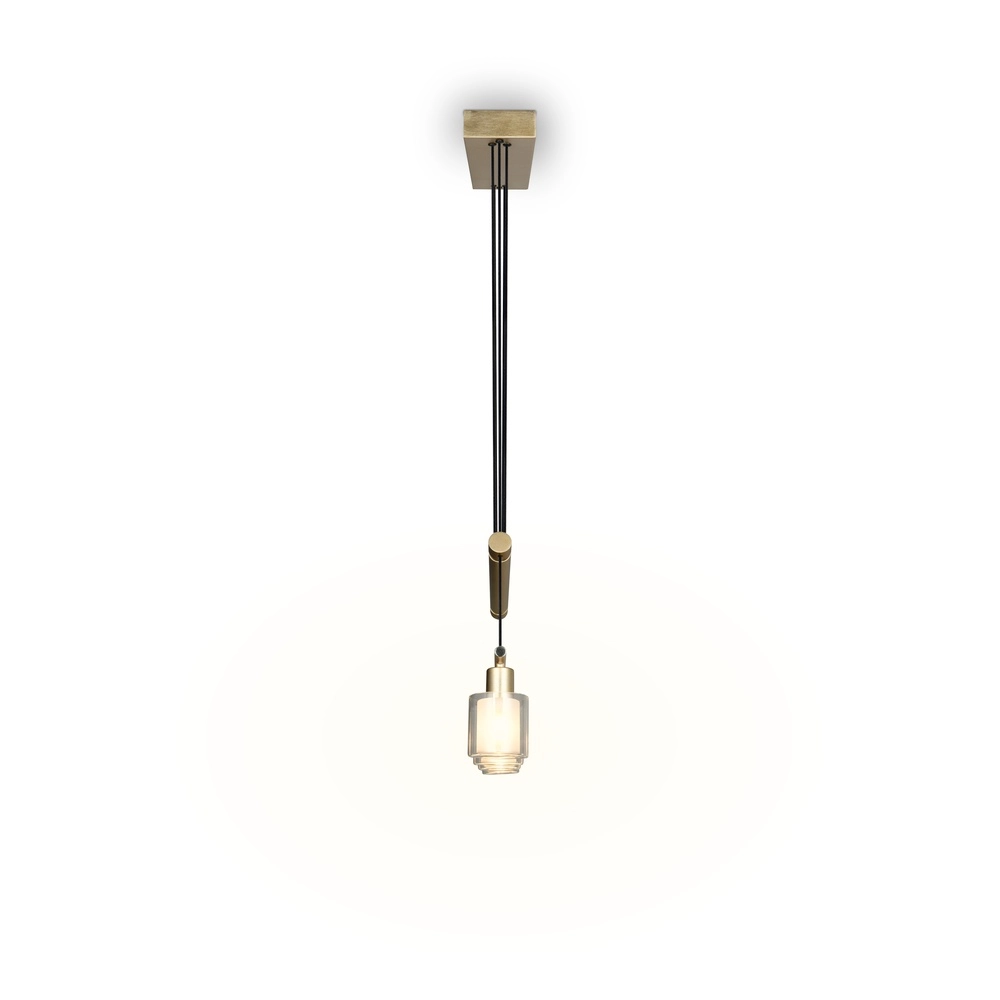 Hanglamp Neralo 4-lichts goud Trio 4017807702934