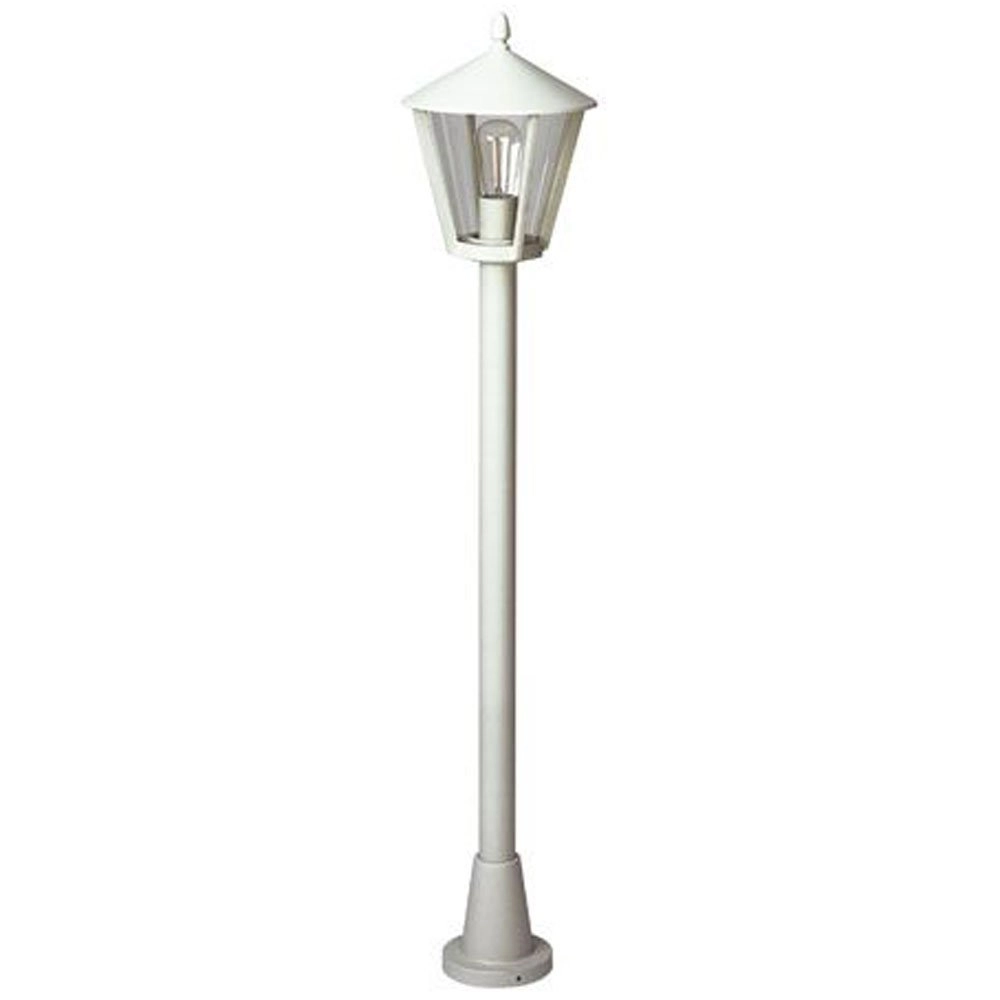 Staande buitenlampen tuin Nelly 135cm - wit
