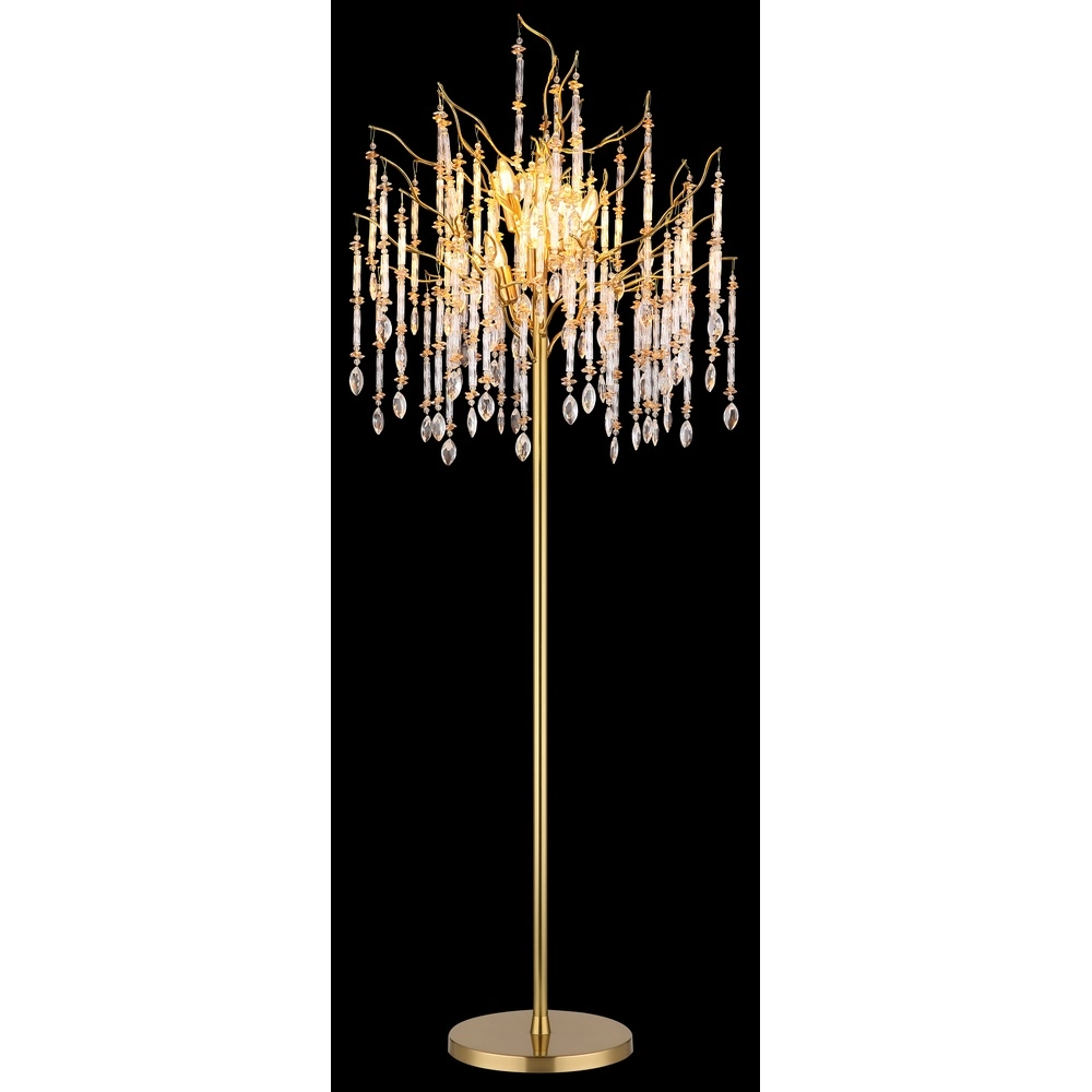 Vloerlamp Gloria goud Globo 9007371567010