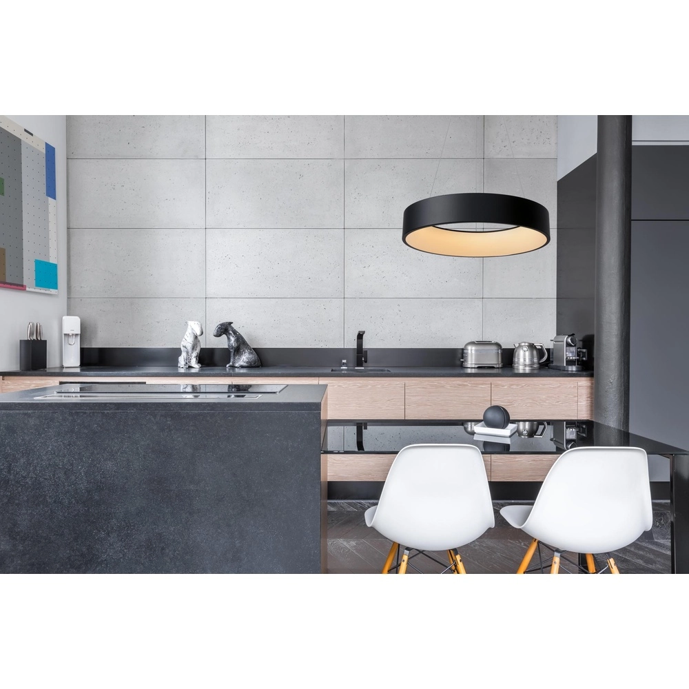 Hanglamp Talowe Led Ø 60cm zwart Lucide 5411212460707