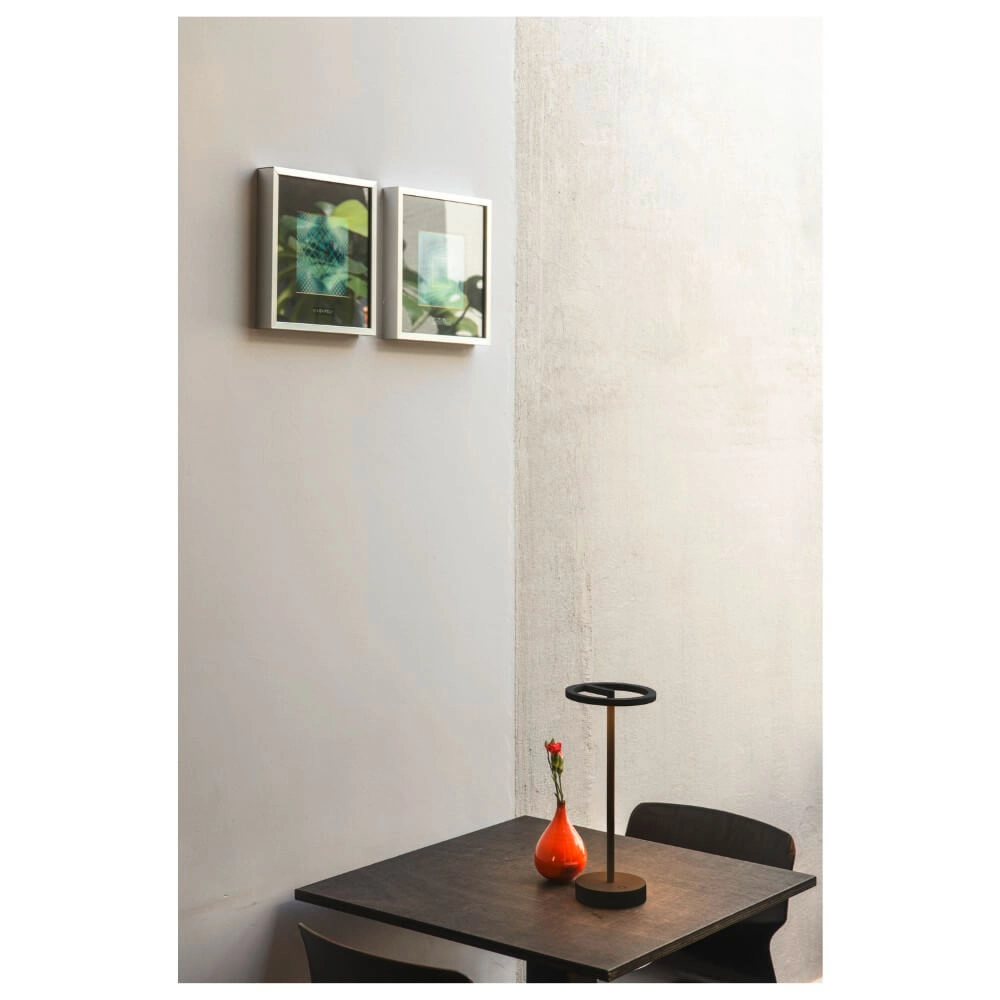 Buiten tafellamp Vinolina One zwart - oplaadbaar SLV 4024163276306