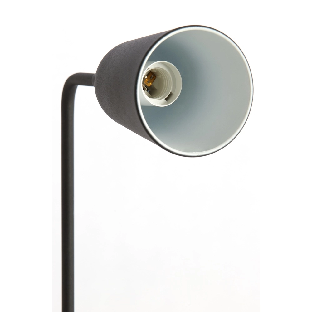 Zwarte bureaulamp Salomo Light & Living 8717807190491