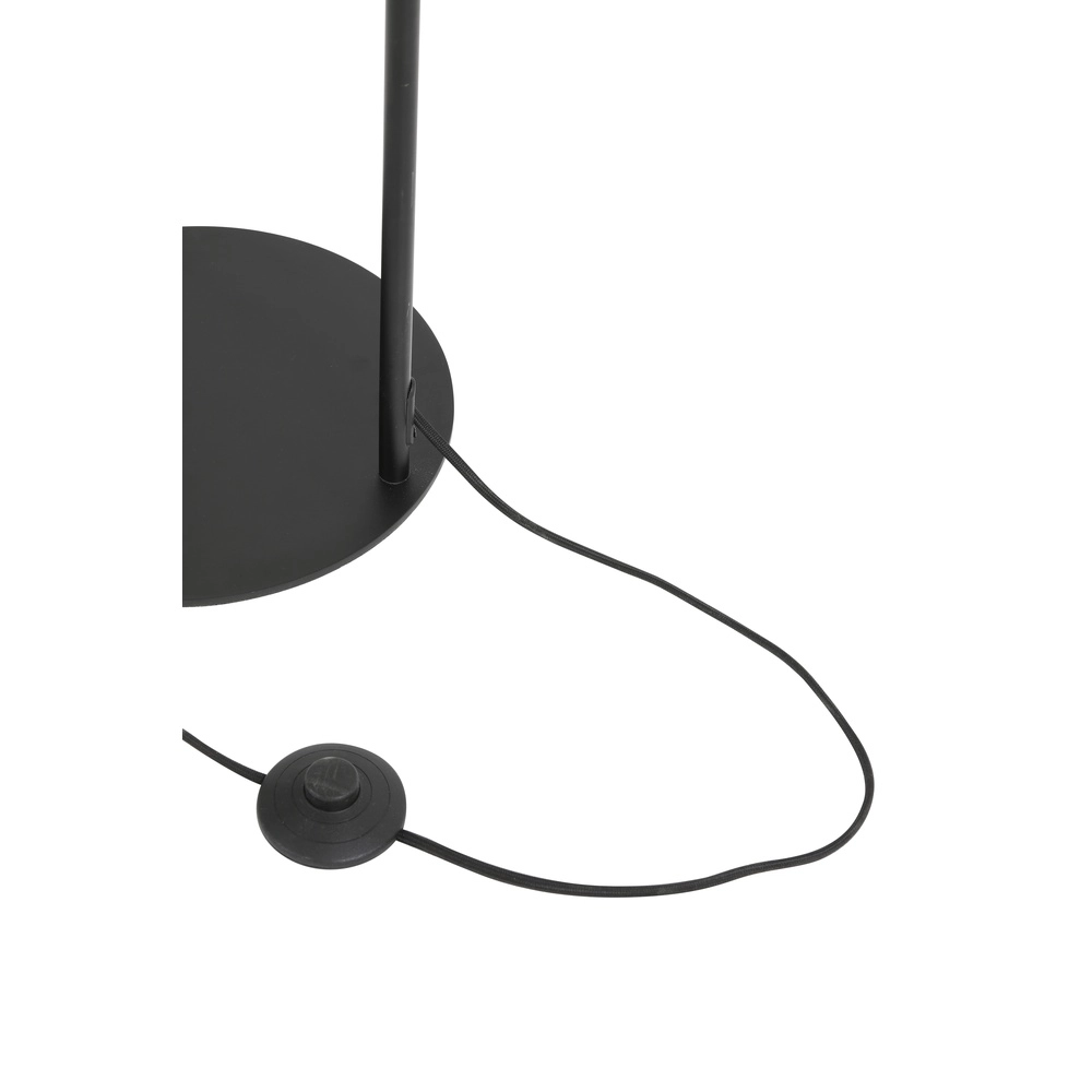 Vloerlamp Lekar met smoke glas en goud Light & Living 8717807601430