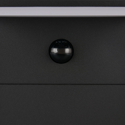 Moderne tuinlamp Ravi antraciet met sensor 100cm Trio 4017807686937