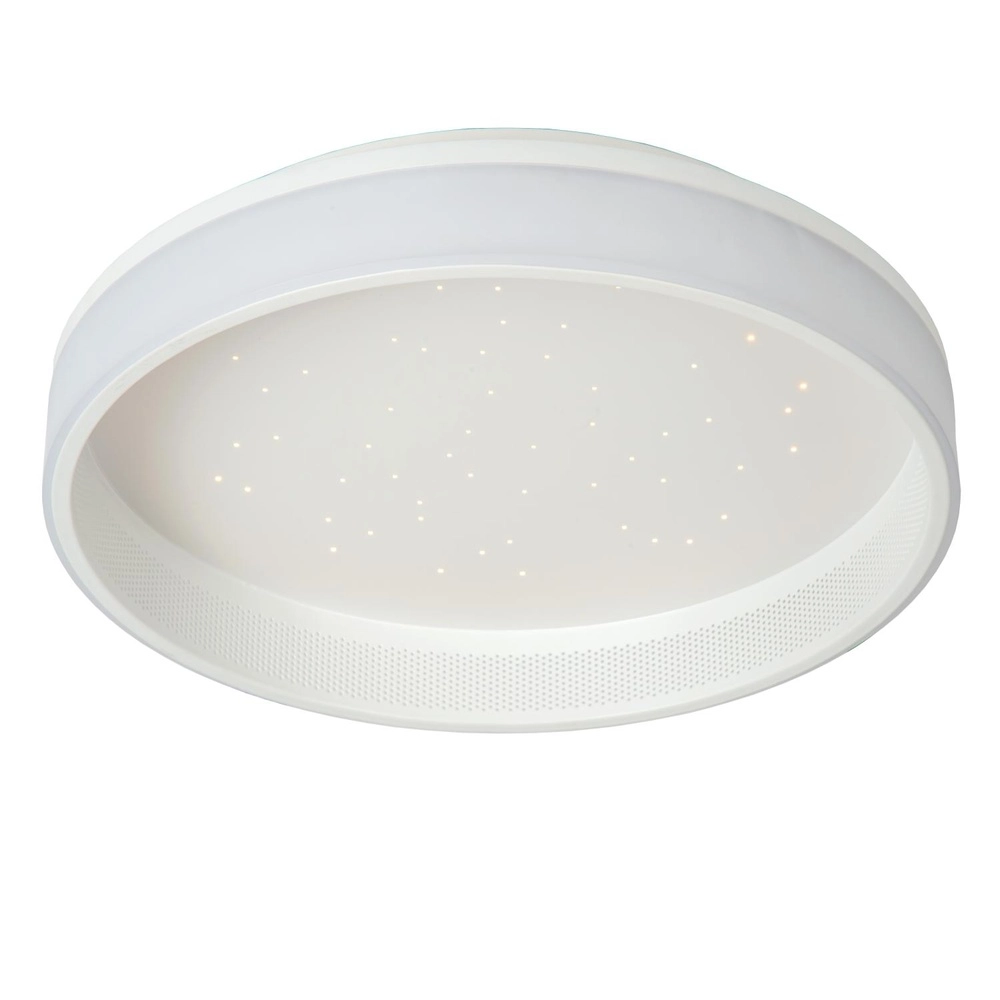 Design plafonniere Estreja Ø 40cm wit Lucide 5411212712813