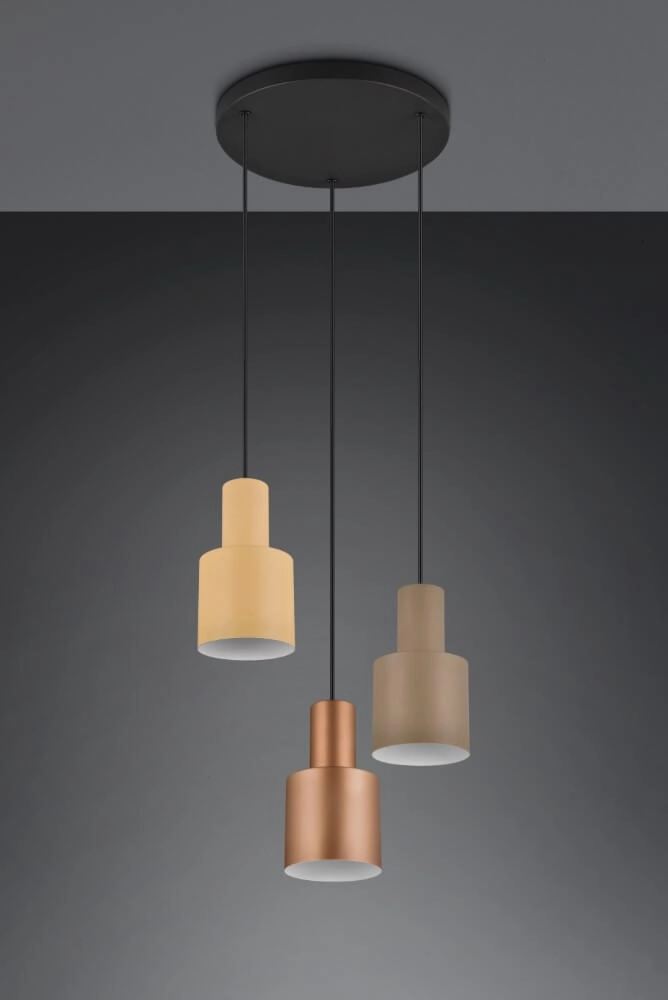 Design hanglamp Agudo 3-lichts Trio 4017807574609