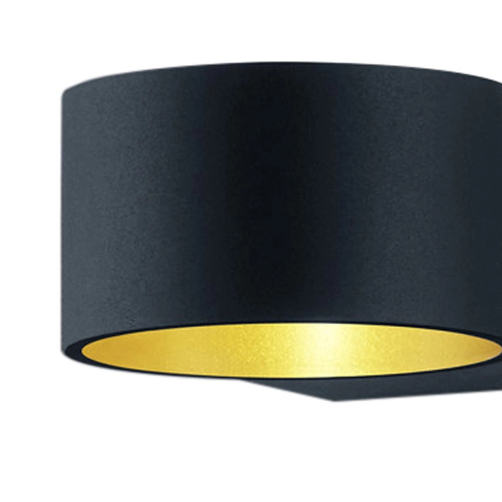 Wandlamp Lacapo zwart Trio 4017807306309