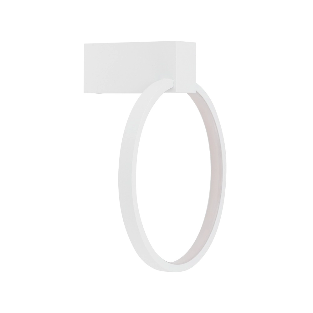Design wandlamp Circolo Led wit Ø 18cm