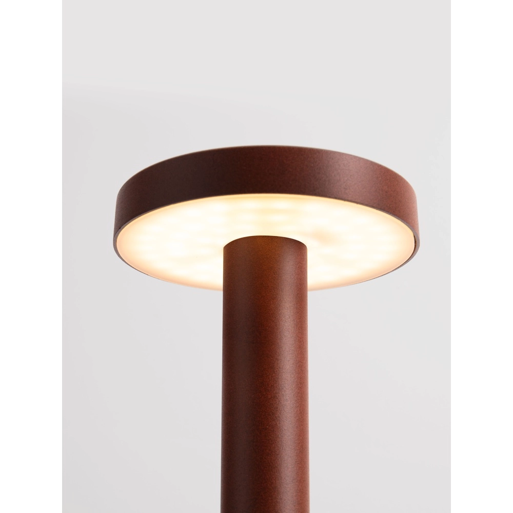 Garden lamp Mood 20cm rust brown Lyora 5212017456335