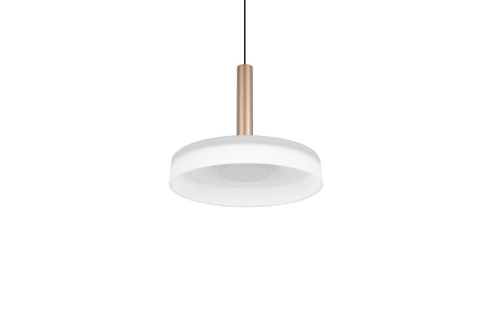 Led hanglamp Celeste Ø 22cm - wit glas Trio 4017807627381
