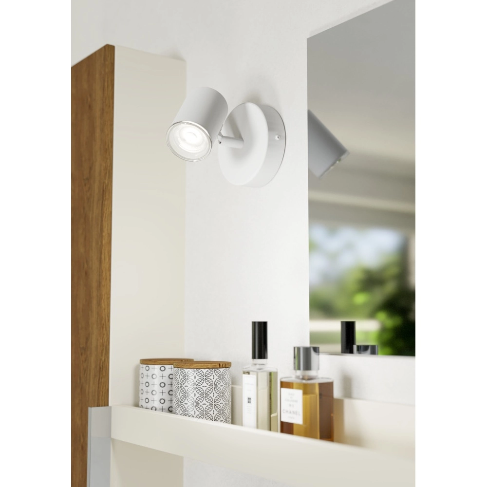 Opbouwspot Consuma 1 enkel wit Eglo 9008606355891