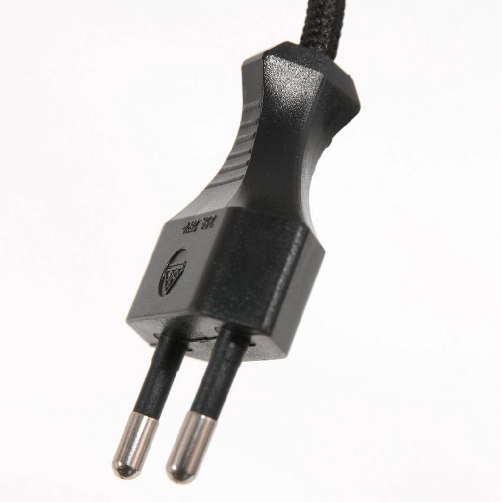 Zwarte vloerlamp Stang met kurk kap Ø30cm Steinhauer 8712746180619