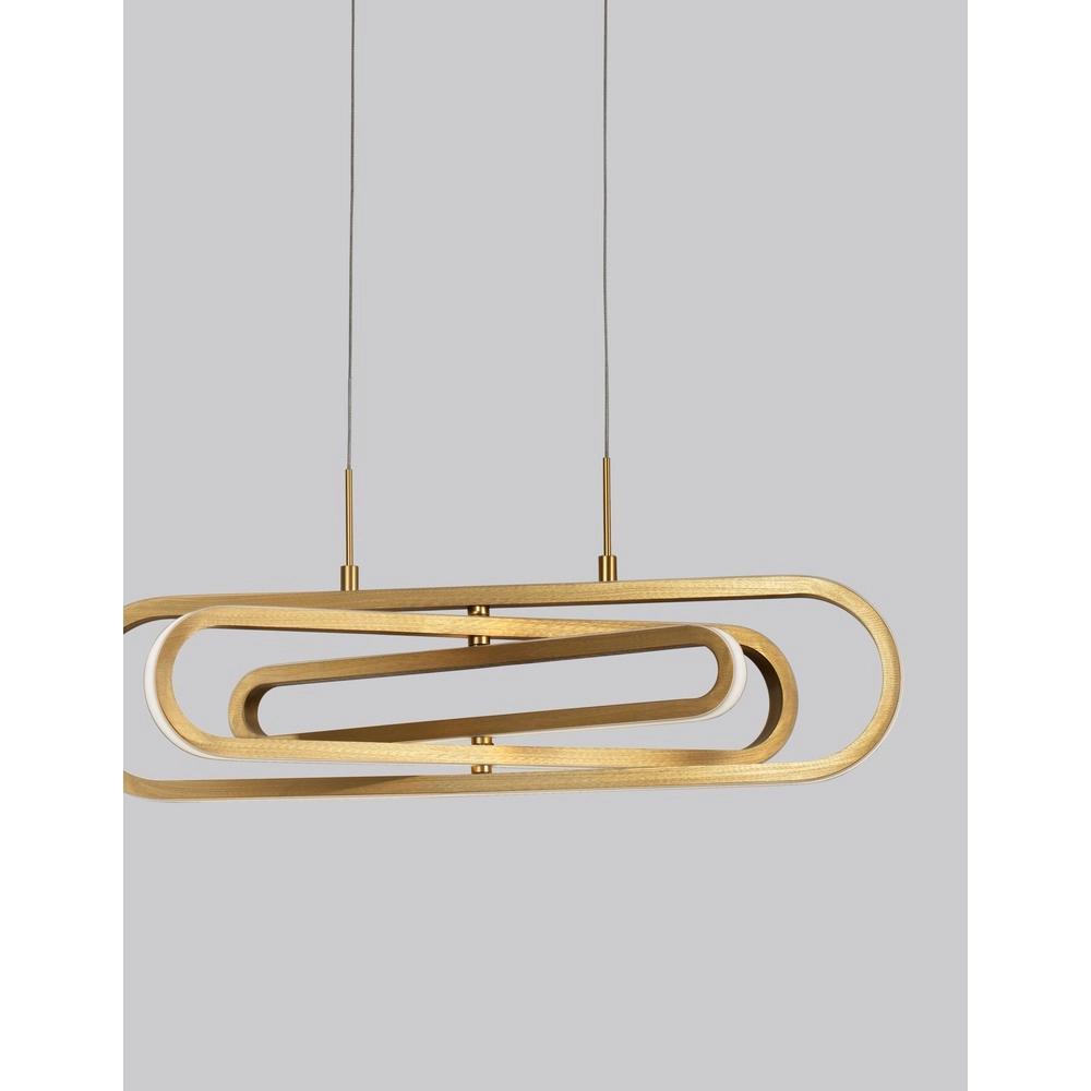 Design hanglamp Arte goud ovaal Lyora 5212017426017