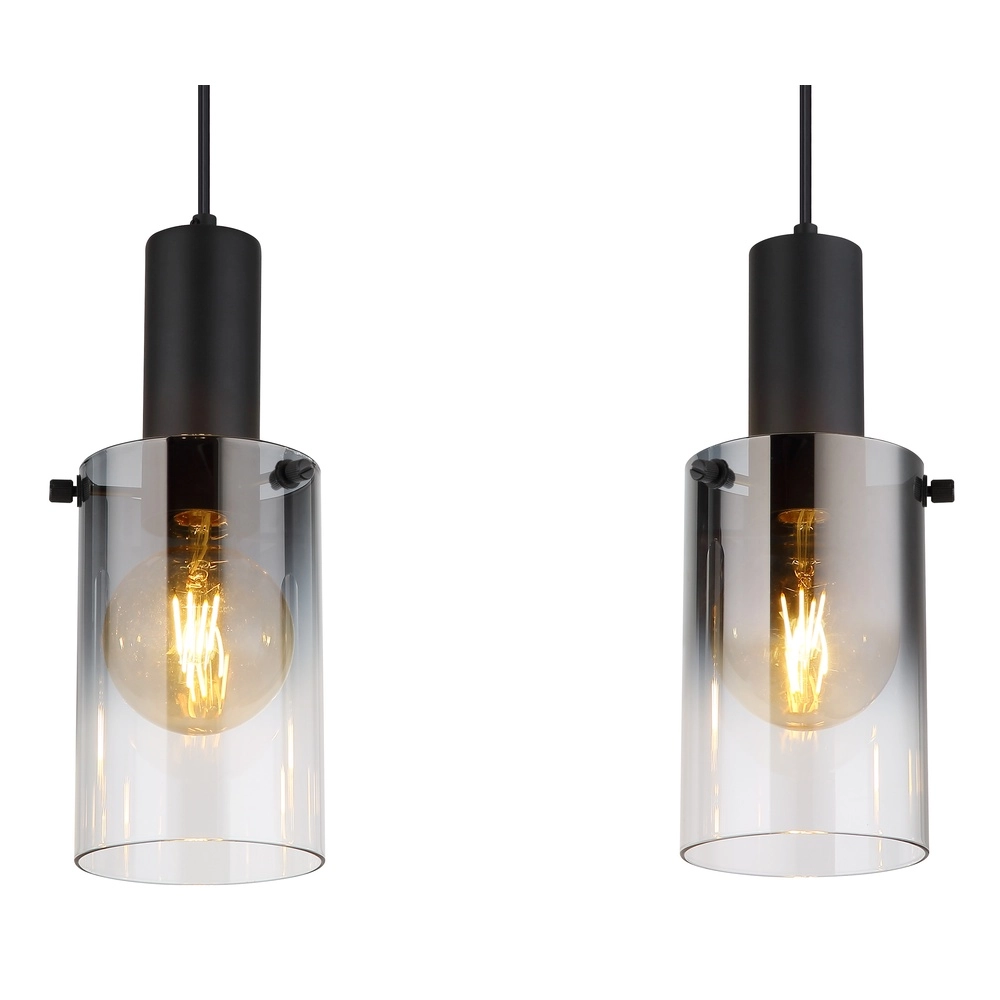 3-lichts hanglamp Florentina zwart design Globo 9007371452149