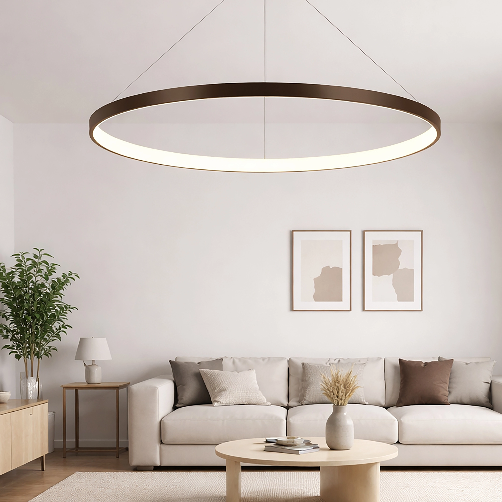 Design hanglamp Orbit brons Lyora 5053423316093