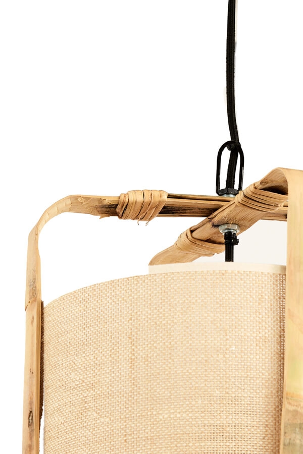 Crème hanglamp Sendai Ø 32cm Light & Living 8717807693442